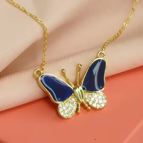 قلادة الفراشة المتغيرة اللون
