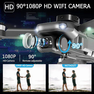 كاميرا مزدوجة بدون طيار Y20-8K ونظام تحديد المواقع 5G وبطارية مزدوجة